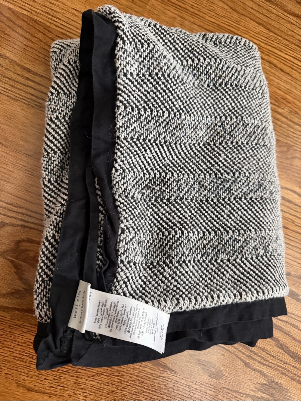 West Elm x Pottery Barn Kids Baby Blanket 30x40